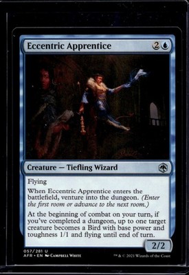 Magic the Gathering (mtg): AFR: Eccentric Apprentice