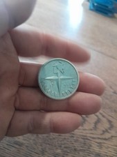 Festival of Britain 1951 Plastic Celluloid Badge Blue.