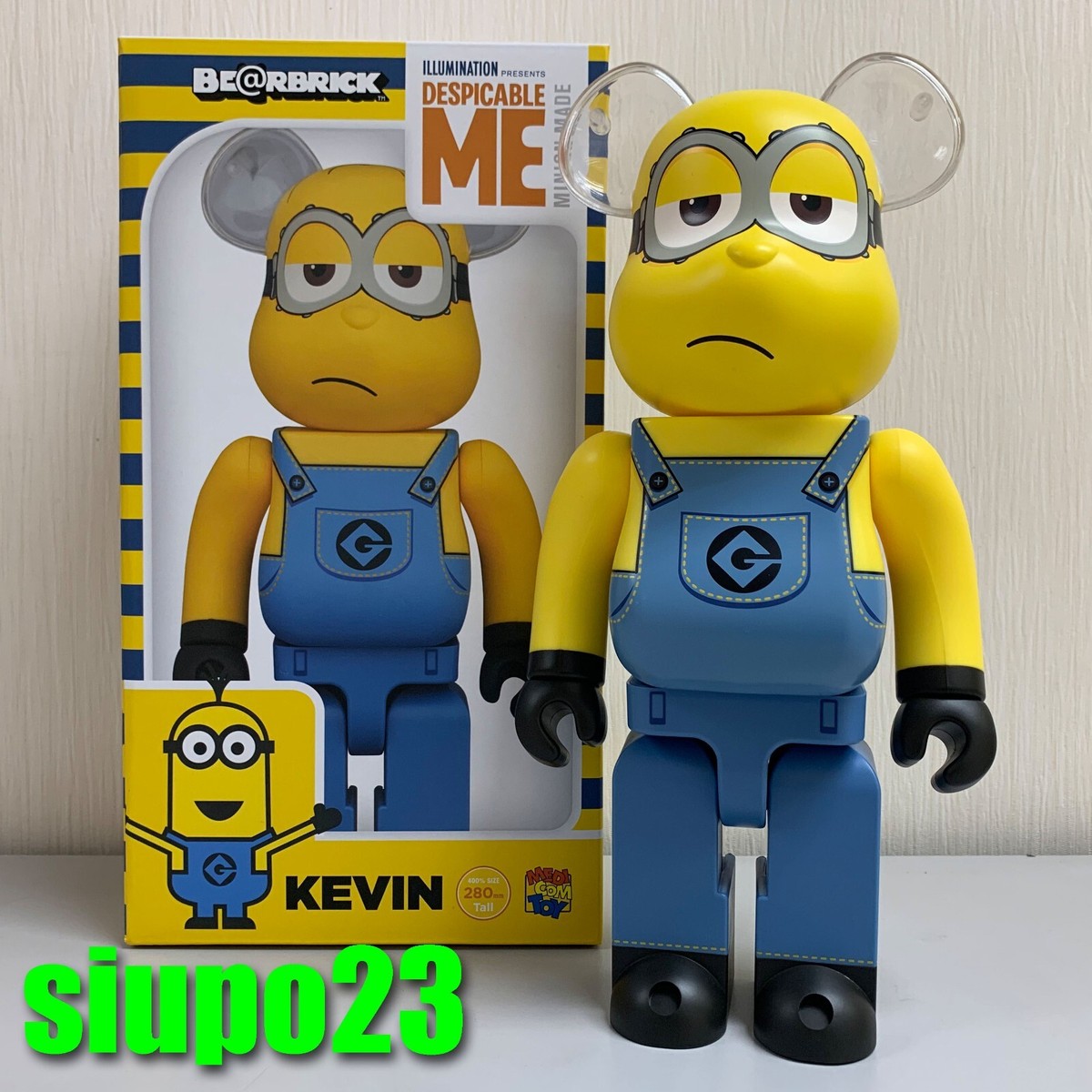 BE@RBRICK KEVIN 400％ Medicom 400% Bearbrck ~ Despicable Me Be@rbrck Minion Kevin