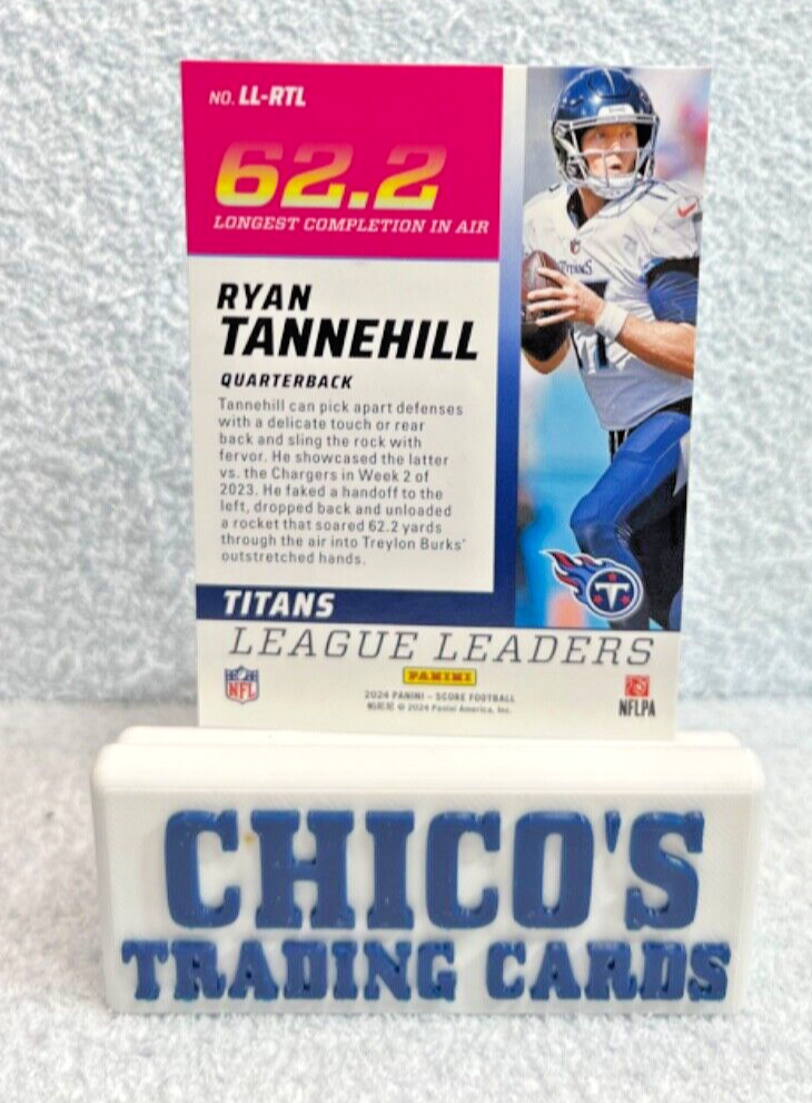 2024 Panini Score Ryan Tannehill League Leaders #LL-RTL | eBay