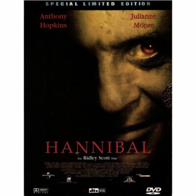 Hannibal ( Kult Thriller 2DVDs) mit Anthony Hopkins, Julianne Moore, Gary Oldman