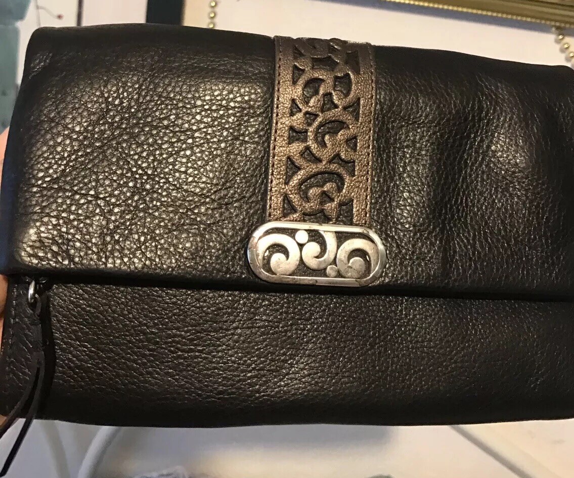 PONY Frighton Callie LG Blk Cut Out ""Pizzo zingaro"" tipo borsa PORTAFOGLIO Organizer Fritch *