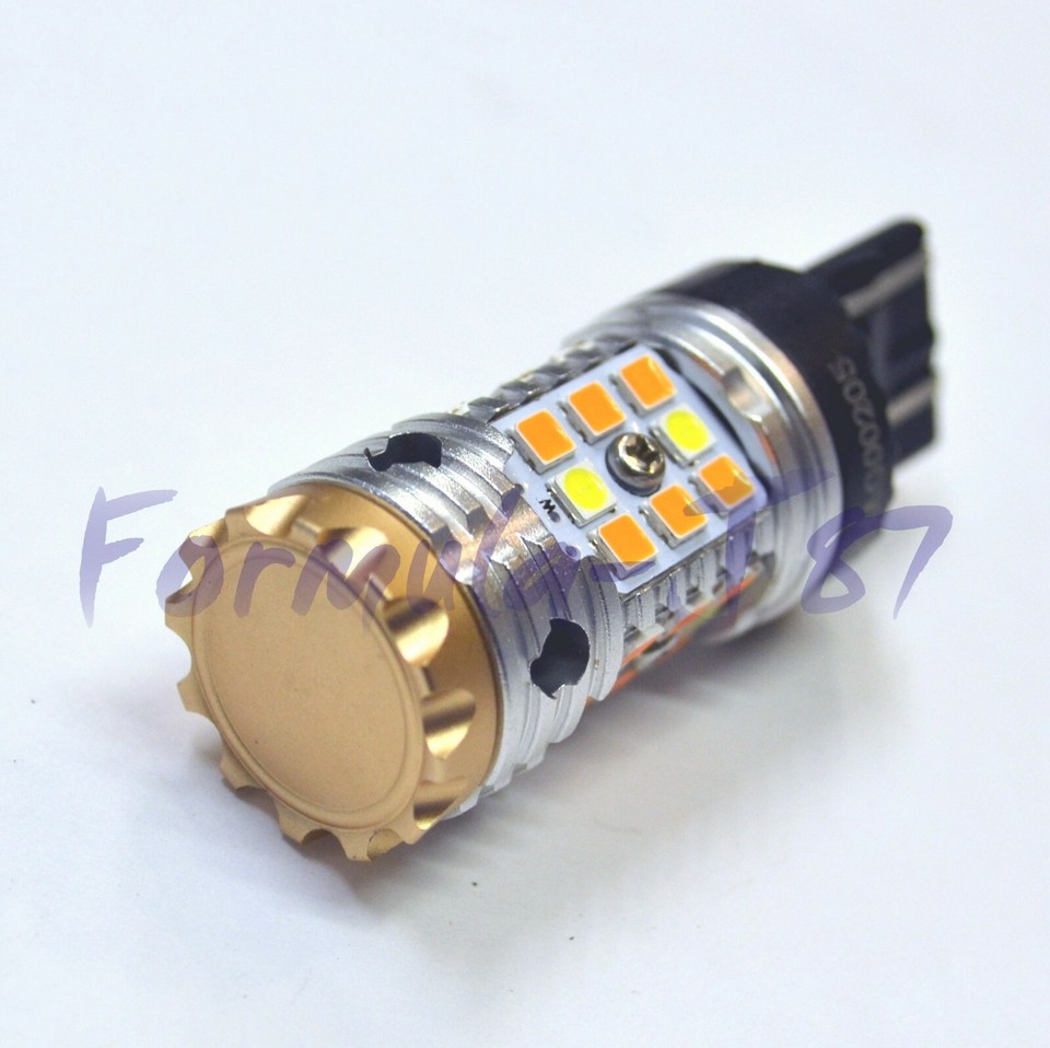 CANbus Error Free S Canbus LED Switchback Bulbs 7443 – White & Amber S No Error 2-Pack Turn Signal Light - Foto 6