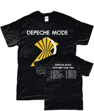 Depeche mode 1982 A Broken Frame tour UK & Ireland vintage design unisex
