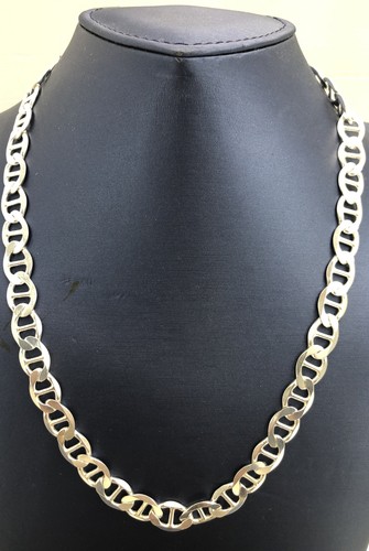 7.5MM Anchor Mariner Chain Necklace 