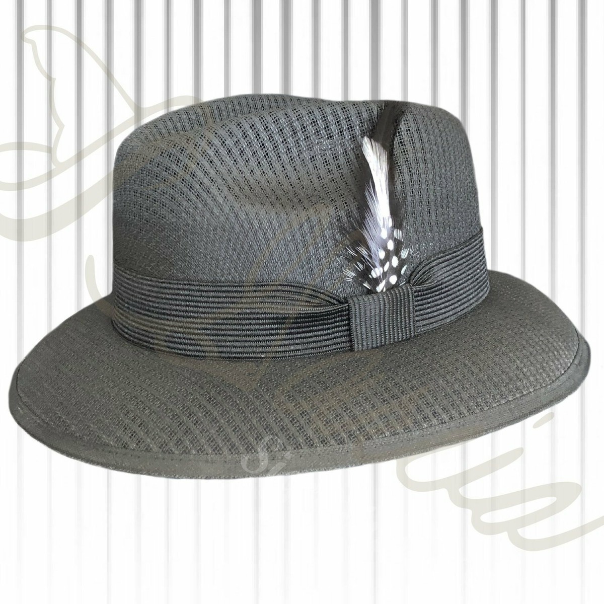 Classic Black Viejo Fedora Style Garcia Signature Hat | eBay