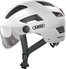 Bike Helmet with Visor ABUS Hyban 2.0 ACE Polar White L 56 To 61 CM