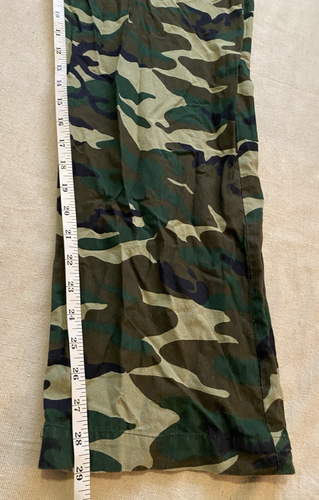 Vtg Game Winner Camo Coveralls Jumpsuit Large 42/44 Hunting Camouflage Paintball - Picture 17 of 19