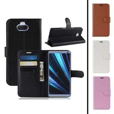 Hülle für Sony Xperia 10 Handy Case Flip Cover Bumper Schutzhülle Handytasche