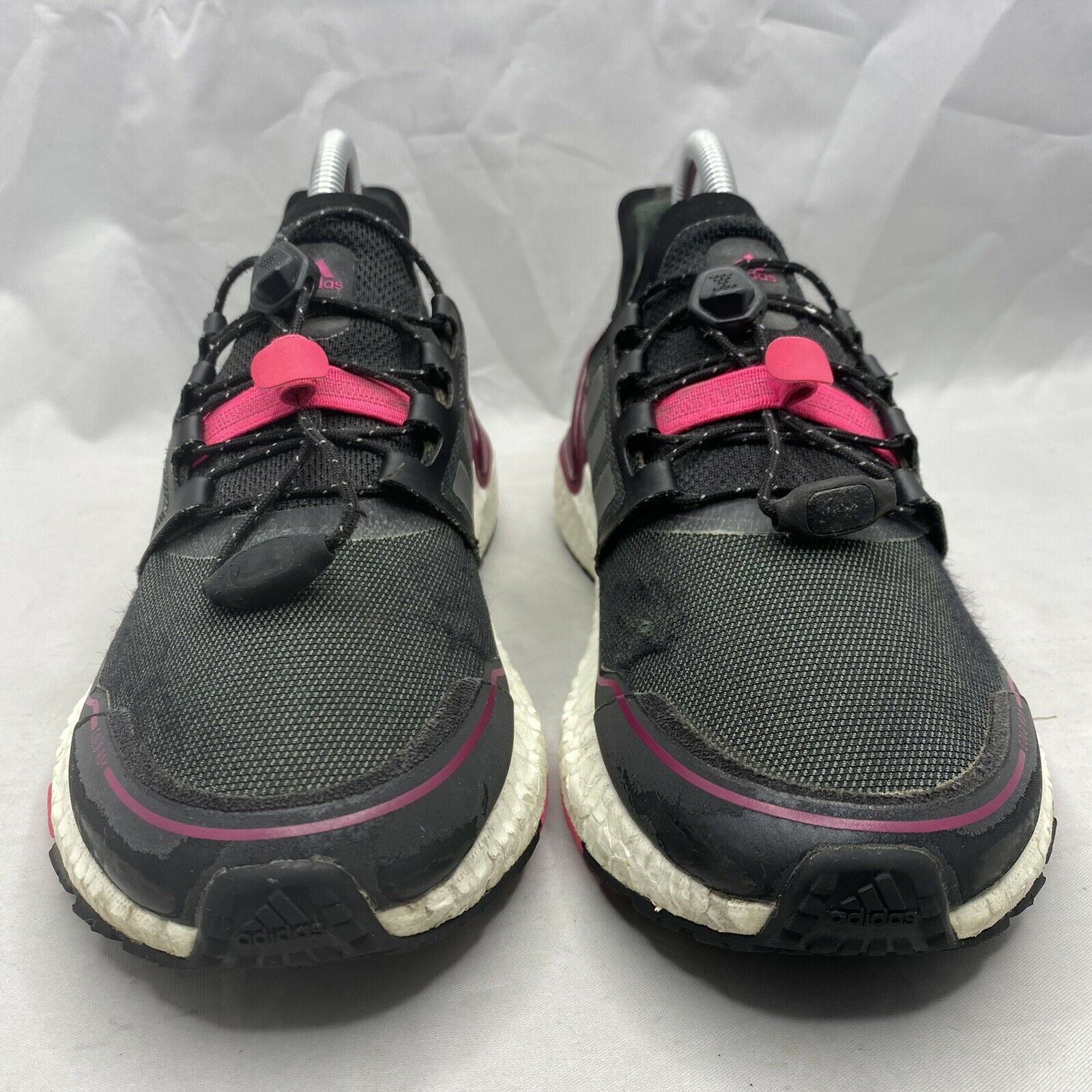 Adidas UltraBoost Winter.Rdy Black/ Berry Running Shoes Water Repellent