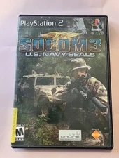 Socom II Us Navy Seals PS2 Playstation 2 Game Complete w/ Manual Black Label