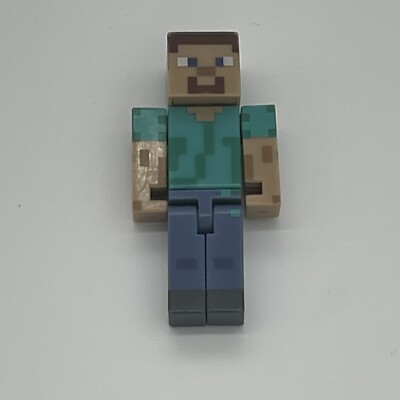2013 Minecraft Steve Overworld Series 1 Figure Mojang Jazwares 3 