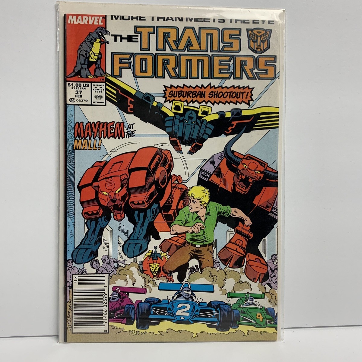 The Transformers #37 Newsstand - 1988 Marvel Comics | eBay
