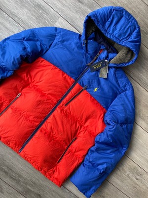 CHAQUETA ABRIGO RALPH LAUREN POLO AZUL M CLÁSICOS 10/16 PLUMÓN L