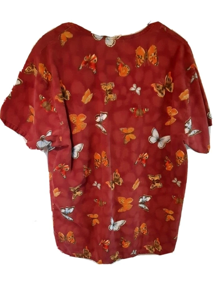 Женский топ Working SCRUBS by White Swan средний размер бабочки  - Изображение 4 из 4