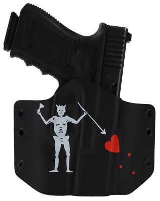 Smith & Wesson Handguns - OWB Holster - Optic Ready - Blackbeard Flag