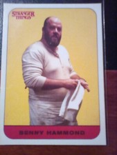 2018 Stranger Things Season 1 Benny Hammond Sticker Card 19 of 20