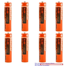 Kastar Ni-MH HR03 AAA rechargeable Battery for Panasonic 1.2V 650mAh HHR-65AAABU