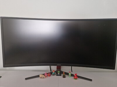 MSI Optix MAG341CQ 34 Zoll, 21:9, VA LED, Curved Gaming Monitor - Schwarz...