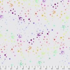 Tula Pink - True Colors - Fairy Dust in Whisper