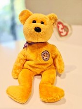 2002 Ty Beanie Baby Celebrations Bear The Queens Golden Jubilee Tagged Mint Cond