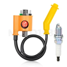 Ignition Coil & Spark Plug for Honda ATV Rancher 420 TRX420 07 08 09 10 11 12 13