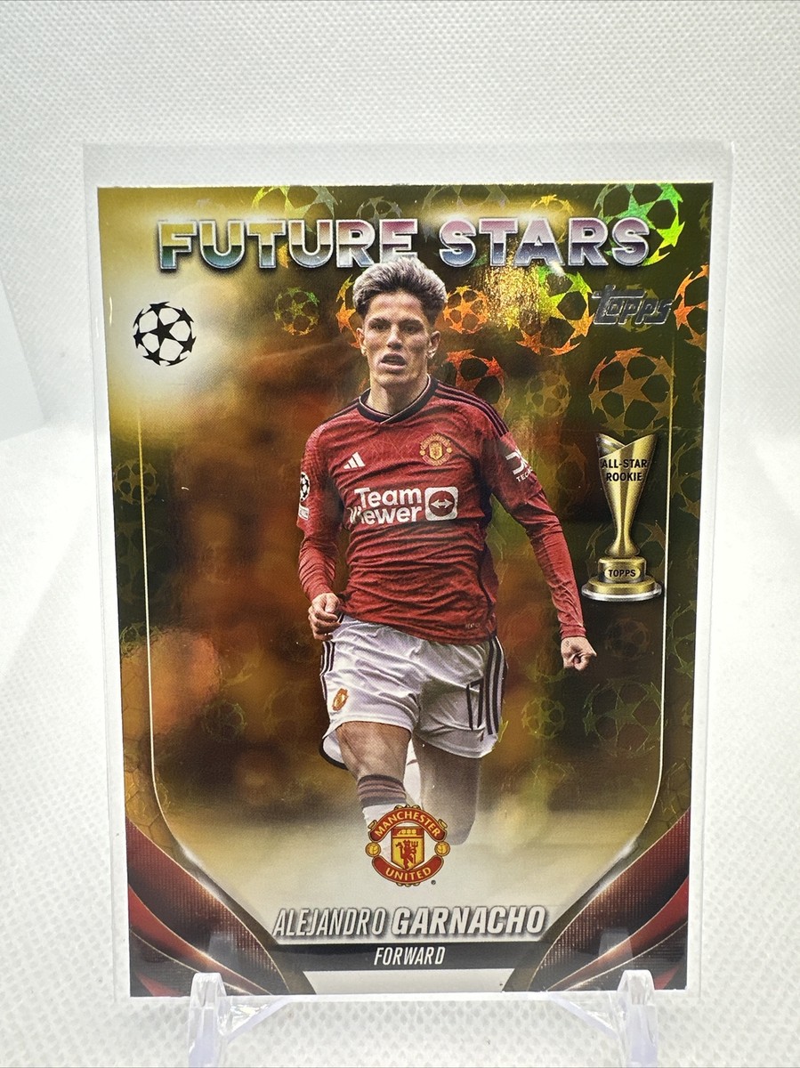 Alejandro Garnacho Future Stars Starball 23-24 Topps UCC