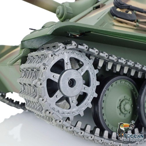 On Sale 1/16 Heng Long 3869 Jagdpanther Main Battle 7.0 RC Tank RTR Metal Tracks - Picture 10 of 12