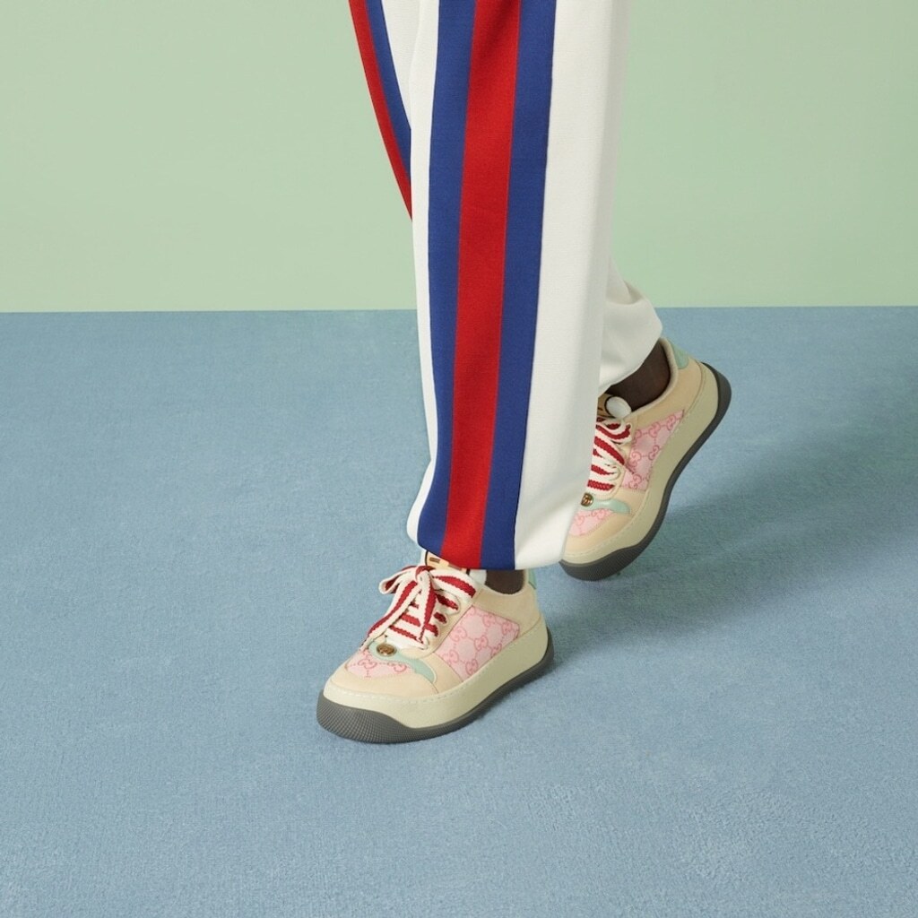 GUCCI AUTHENTIC GUCCI WOMEN'S SCREENER SNEAKER SIZE 38 | eBay