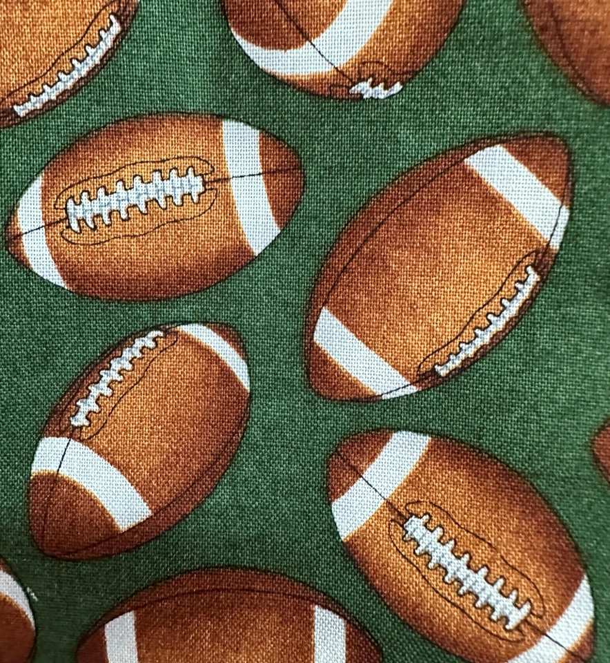 Toalla de mano de felpa Time for football - verde - acento hecho a mano Foto 2 de 2