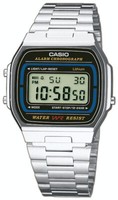 Casio Uhr Collection A164WA-1VES Retro Armbanduhr