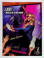 Ashlee Simpson I Am Me Skechers Shoes 2006 Trade Print Magazine Ad Poster ADVERT
