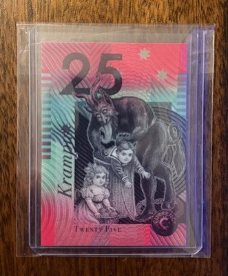  Krampus 2025 Cardsmiths Currency Holiday Set 2025 Cold Foil SSP 