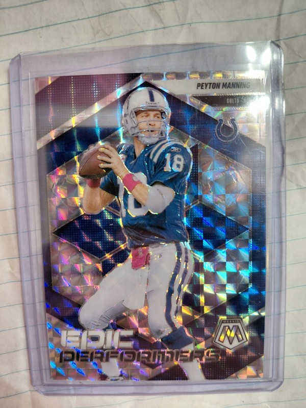 2025 Panini Mosaic - Epic Performers Peyton Manning #15 Mosaic Prizm