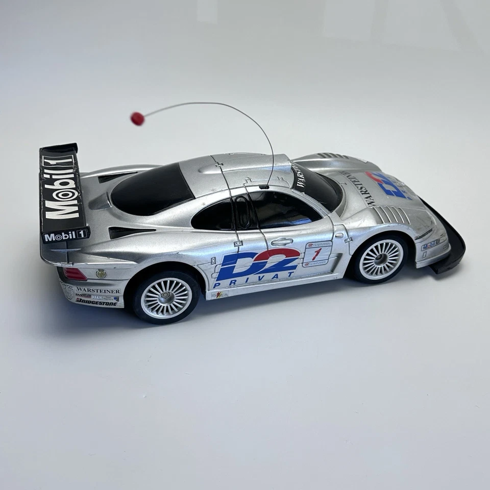 RadioShack 1:10 Mercedes CLK GTR RC Car #60-4258 D2 Mobil 1 – Car Only No Remote - Image 3 of 4