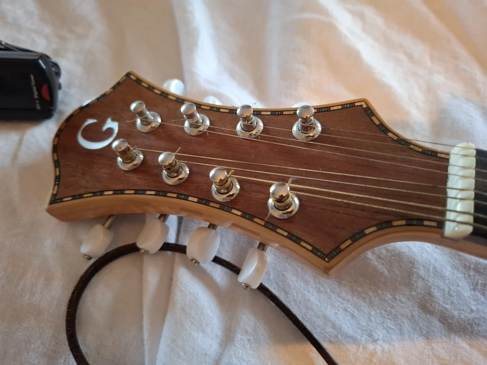 Superb, Custom, Unique Model G (Gibson?) Vintage Mandolin + Case, Unknown Year - Image 3 of 4