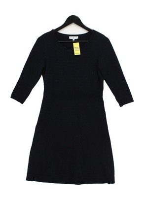 Jasper Conran Damen Midikleid UK 12 Blau Baumwolle