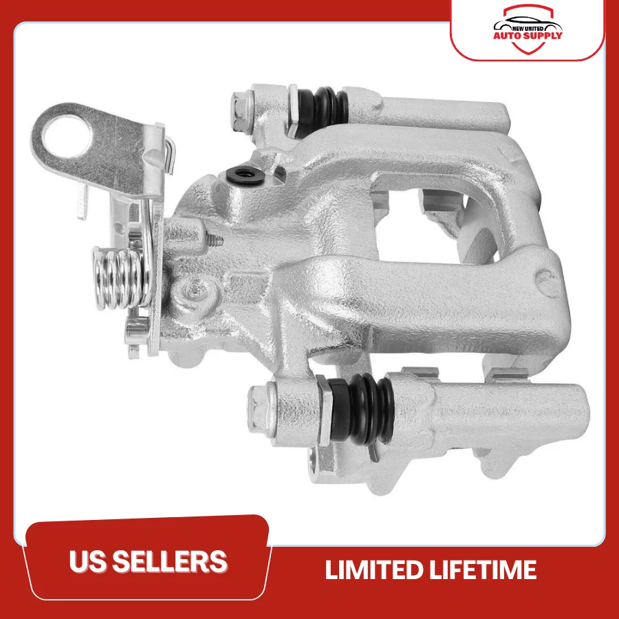 Pinza de freno trasera izquierda con soporte para Audi A3 Quattro VW Golf GTI Passat Jetta Foto 2 de 4