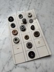 Lot Vintage Antique Metal Workwear Uniform Tailor Buttons Military Clothing — photo 2