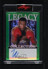 2022 Leaf Legacy Collection Green Prismatic 8/9 Mike Tyson #LCA-MT4 Auto