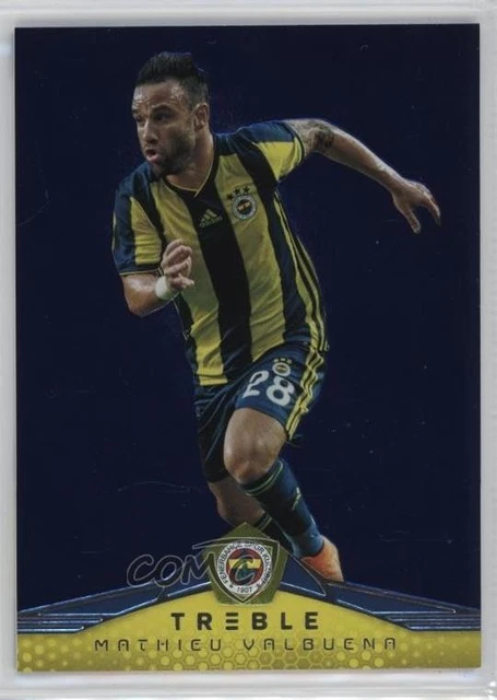2018-19 Panini Treble Blue /75 Mathieu Valbuena #28 if0