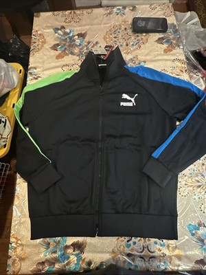 Brand New Official Puma Iconic T7  Track  Jacket  (530095-51) Men s Size  (L)