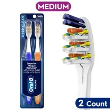 Oral-B Pulsar Pro-Health Battery Powered Toothbrush - Medium - 2pk