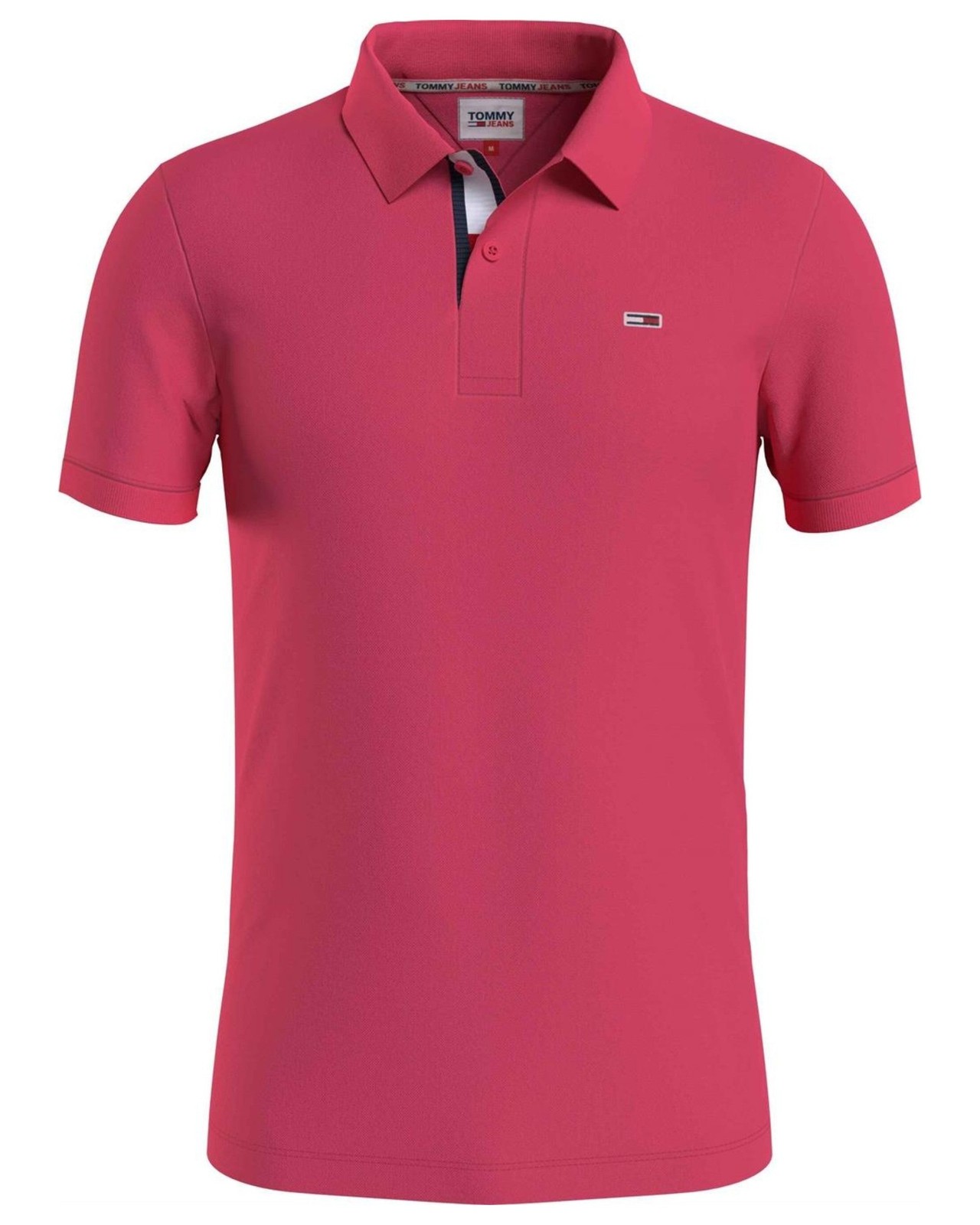 Поло Polo Tommy Jeans с логотипом Polo спереди Cotone Rosa 17290₽