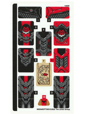 LEGO STICKER SHEET 80033 EVIL MACAQUE'S MECH from Set New