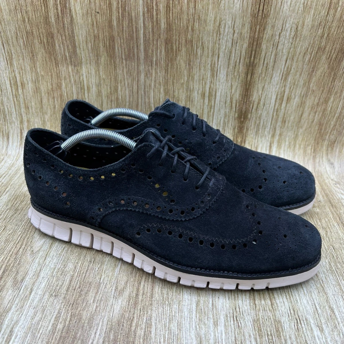 Lunar Grand Cole Haan Black Suede Shoe sz 9.5 Men Amazon.com | Cole Haan Mens Originalgrand Remastered Wing  main image 2