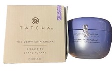 NIB SEALED Tatcha DEWY SKIN Cream Moisturizer 2.5 OZ BIGGU SIZE Seal Intact