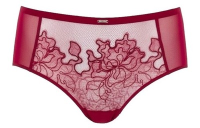Triumph Hipster Slip Alluring Essence 42 44 rot transparent NEU