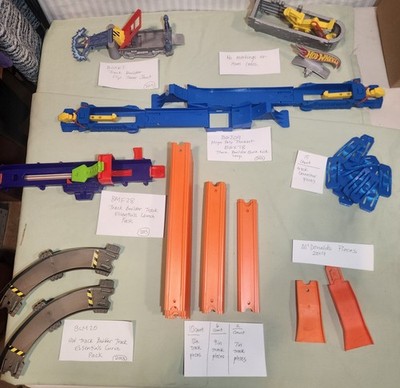 Hot Wheels Tracks Launchers Misc Lot