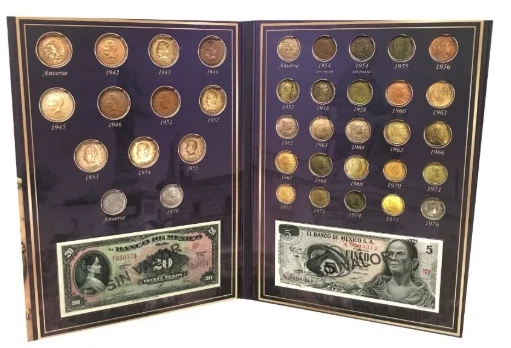 Album Coleccionador para moneda Cinco Centavos Mexico Josefa Ortiz de Dominguez - Image 2 of 4